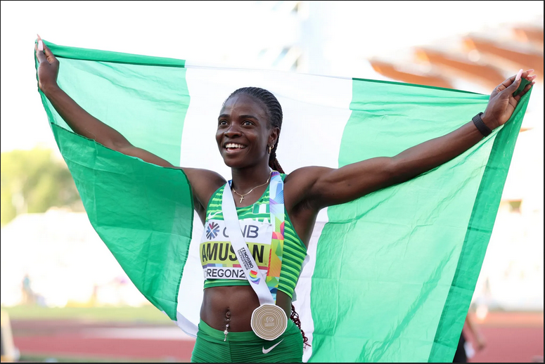 Nigeria finish 18th on medals table at 2022 World Athletics Championships in Oregon