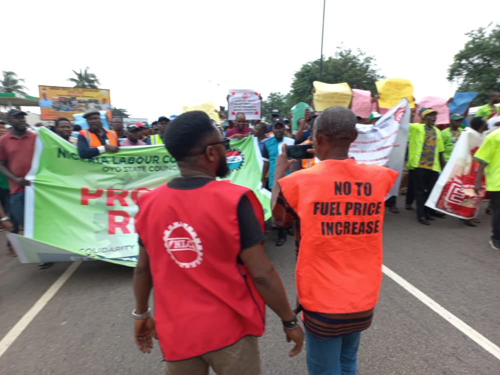 Nigerian Labour Union members begin Nationwide rally over ASUU strike