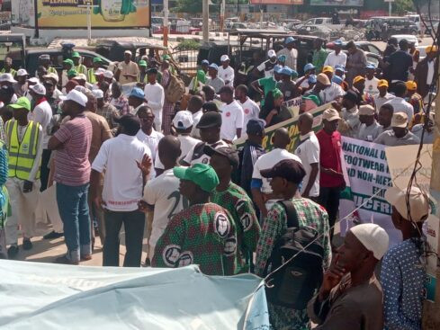 Nigerian Labour Union members begin Nationwide rally over ASUU strike