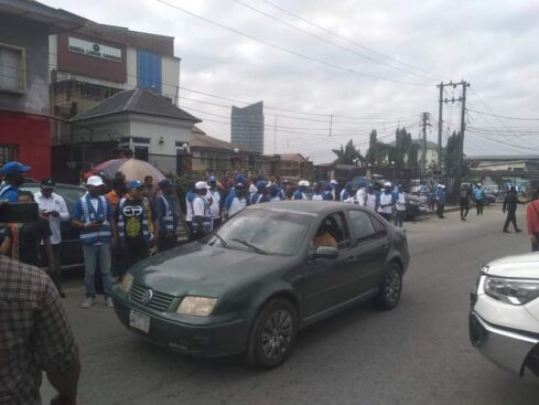 Nigerian Labour Union members begin Nationwide rally over ASUU strike