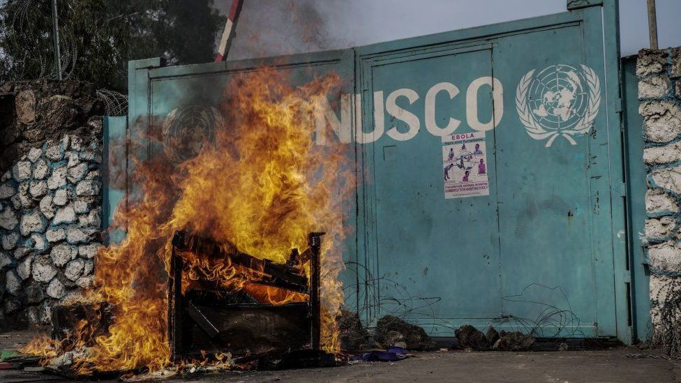 10 people die during anti-United Nations protests in DR Congo (photos/videos)