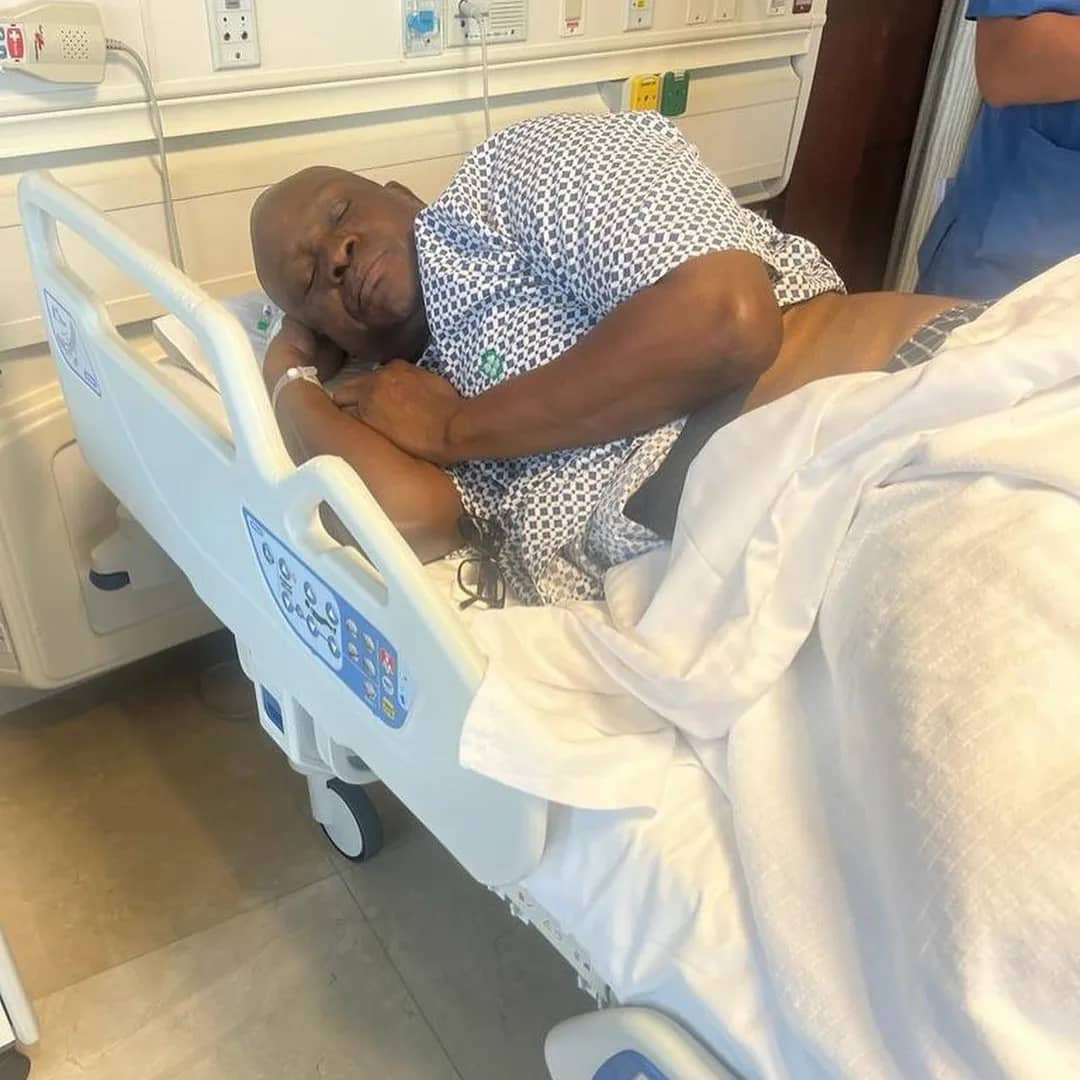 Former Ekiti state governor, Ayo Fayose, undergoes surgery (photos/video)