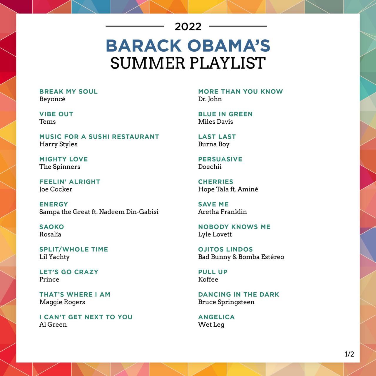 Nigerian singers, Tems, Pheelz, Buju ?BNXN? and BurnaBoy make ex-US president Barack Obama