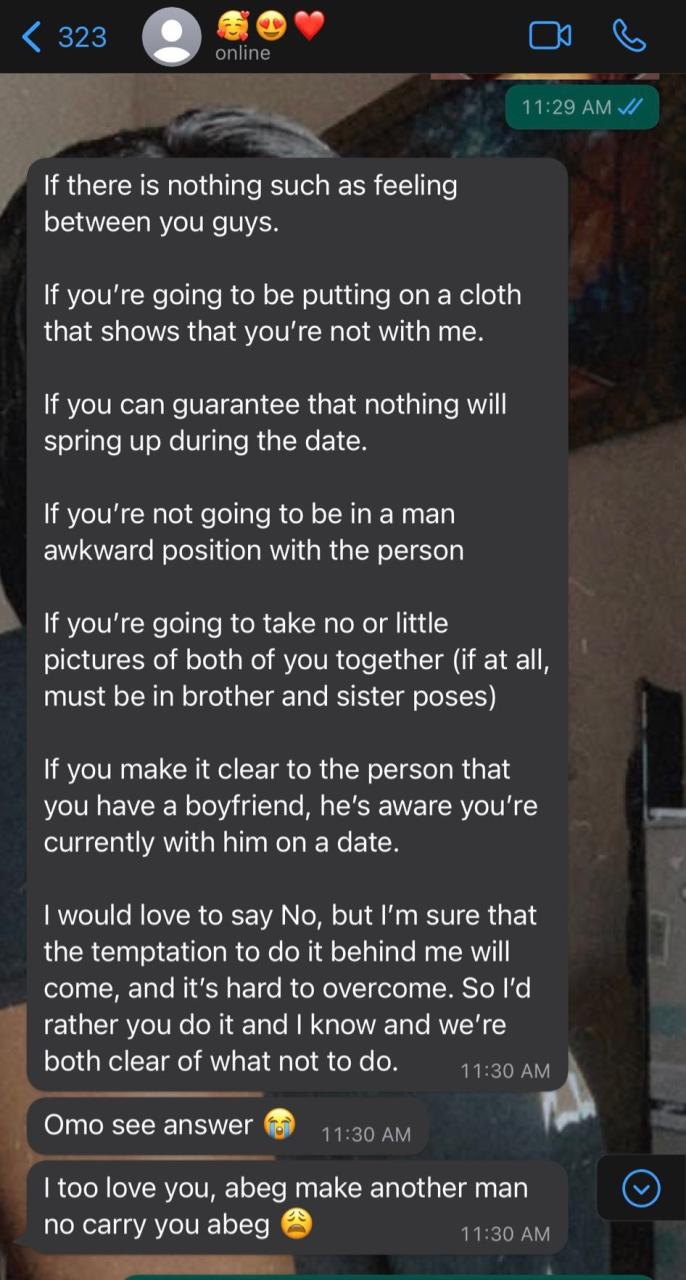Woman shares boyfriend