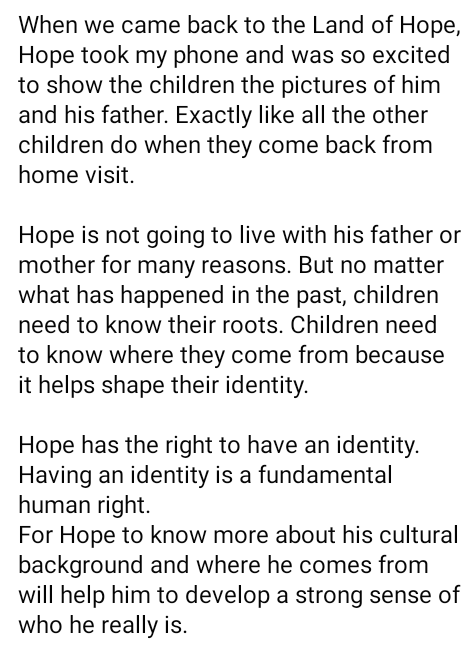 Akwa Ibom boy, Hope reunites with his father six years after he was branded a witch, stigmatized and left to starve to death 