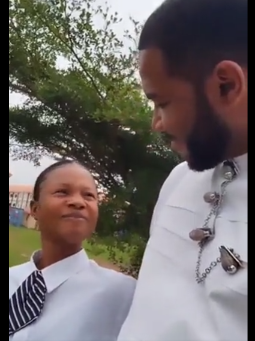 Man shares beautiful experience with a girl whose life changed after he took her out of Makoko and enrolled her in a school in Abuja with an annual fee of N1m
