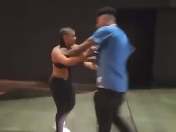 Blueface offers girlfriend, Chrisean Rock 0K to leave him after they fought in public (video)