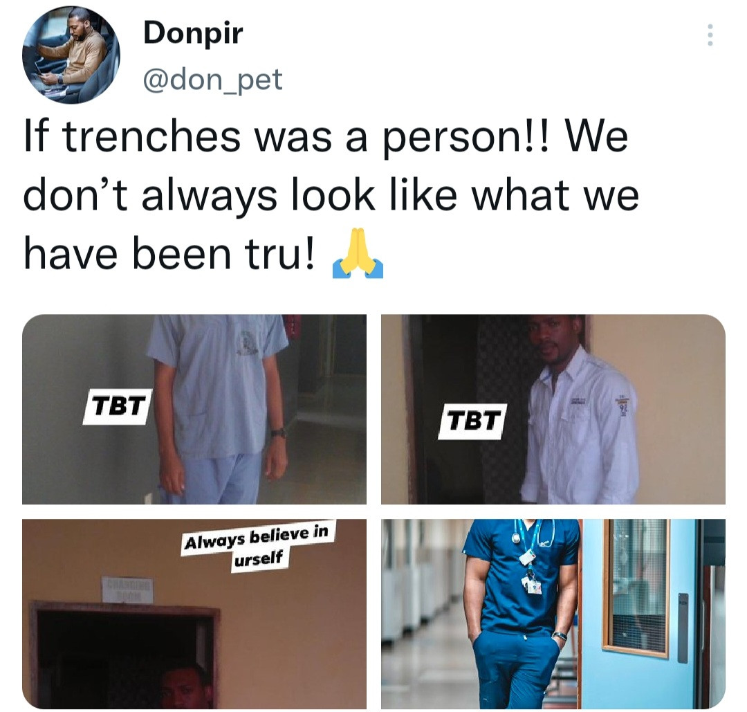 Nigerian man shows impressive transformation years after he relocated abroad