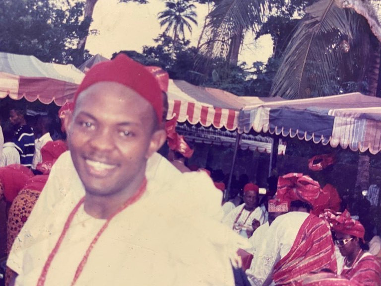 Tony Elumelu shares throwback photos from his traditional wedding 