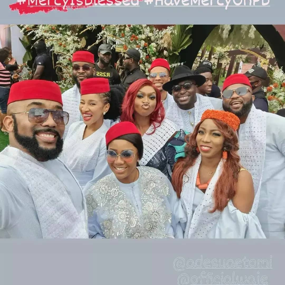 Photos and videos from the traditional wedding of gospel singer, Mercy Chinwo to Pastor Blessed