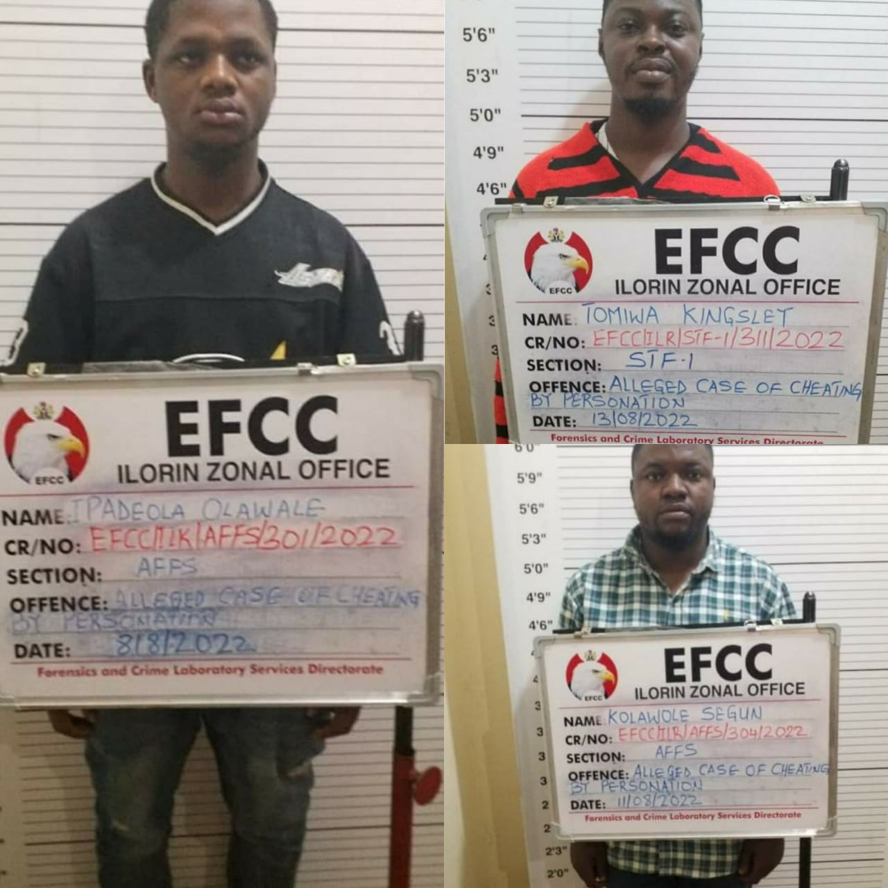 Court jails two fashion designers, three others for internet fraud in Ilorin