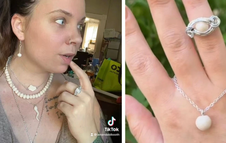 Women now making jewelry out of their partner