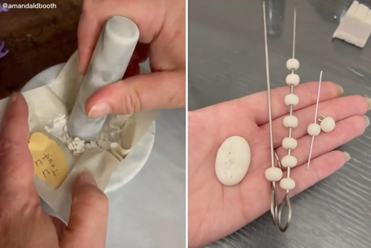 Women now making jewelry out of their partner