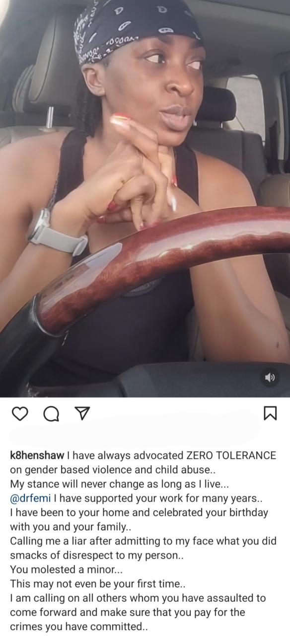 "You admitted it to me" Kate Henshaw calls out popular medical doctor who allegedly deflowered his wife