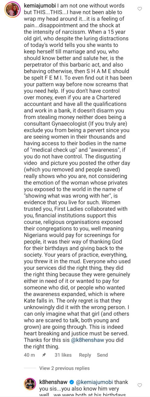 "You admitted it to me" Kate Henshaw calls out popular medical doctor who allegedly deflowered his wife