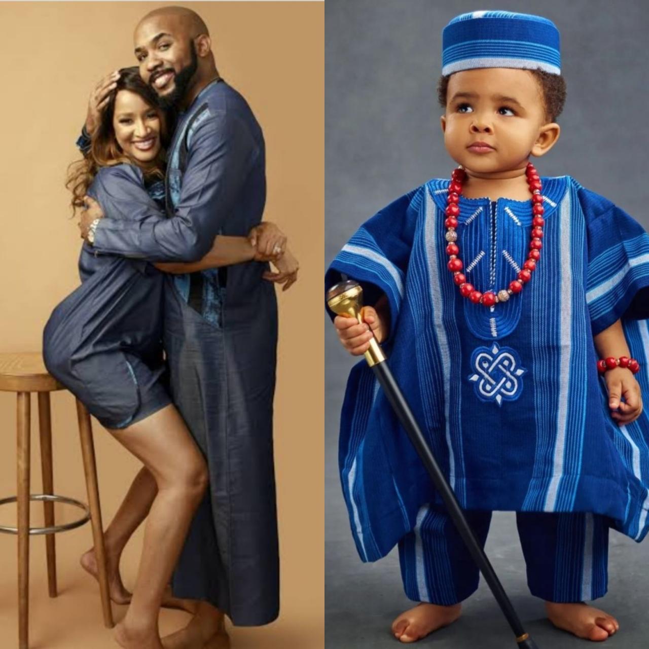 Banky W shares first photos of his son