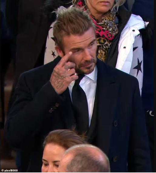  David Beckham shares a moving tribute to The Queen following her funeral