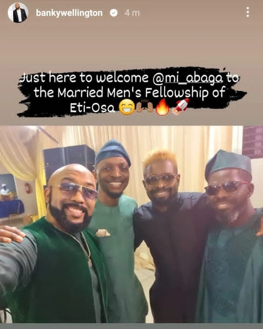 Photos and videos from M.I Abaga and Eniola Mafe