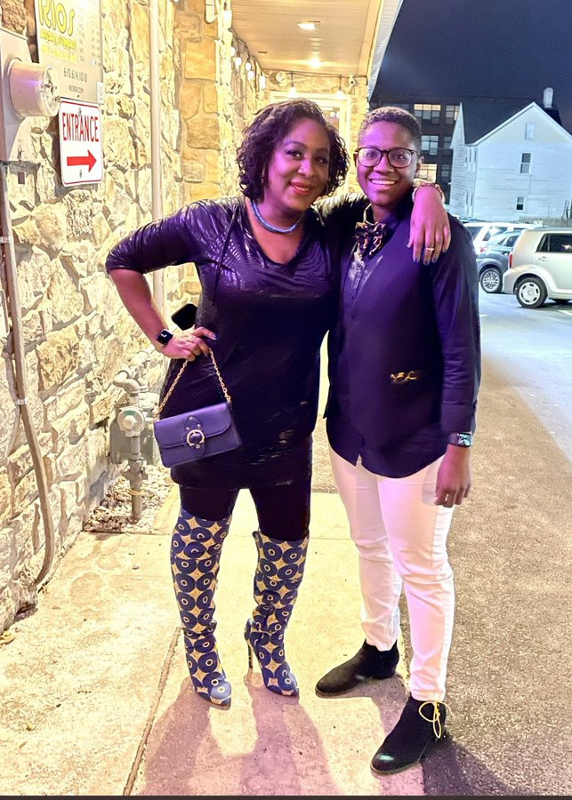 Nigerian academician, Prof. Uju Anya and her lesbian lover express love for each other on Twitter