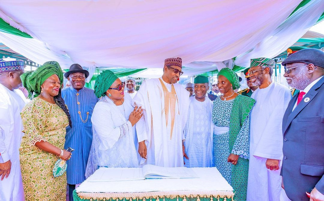 Buhari, Osinbajo, Jonathan, Lawan, Gbajabiamila, others attend Nigeria