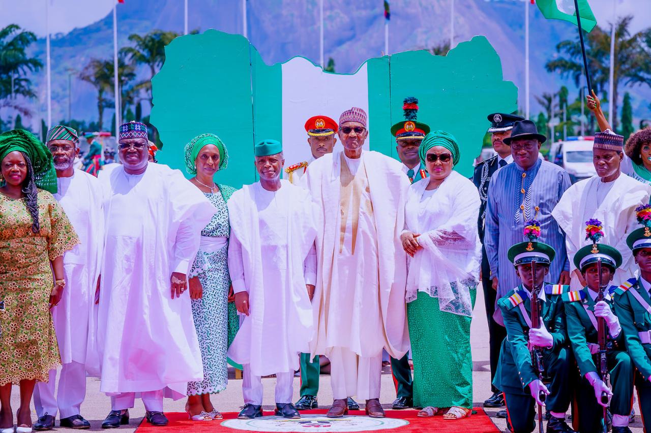 Buhari, Osinbajo, Jonathan, Lawan, Gbajabiamila, others attend Nigeria