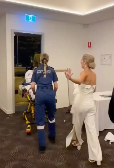Groom ends up in hospital on wedding night after suffering horrific injuries while trying to show bride how much he loves her