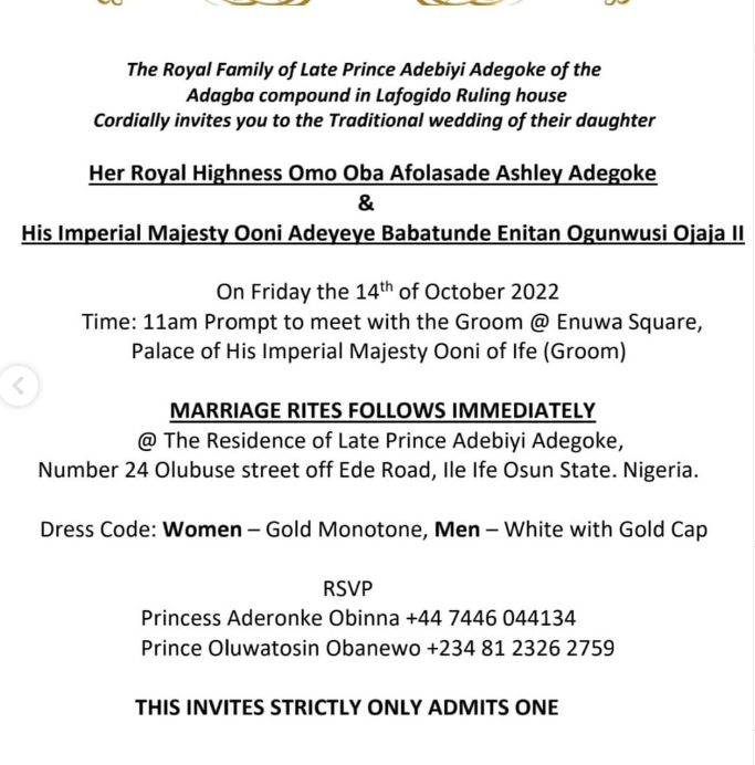 Ooni of Ife set to marry two more wives this October, meet his new wives (photos)