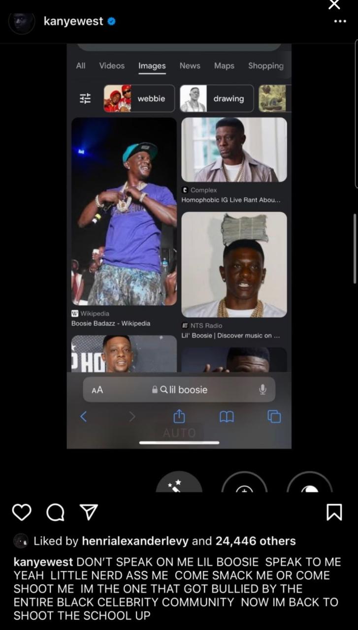 Tootie Raww burns Kanye West