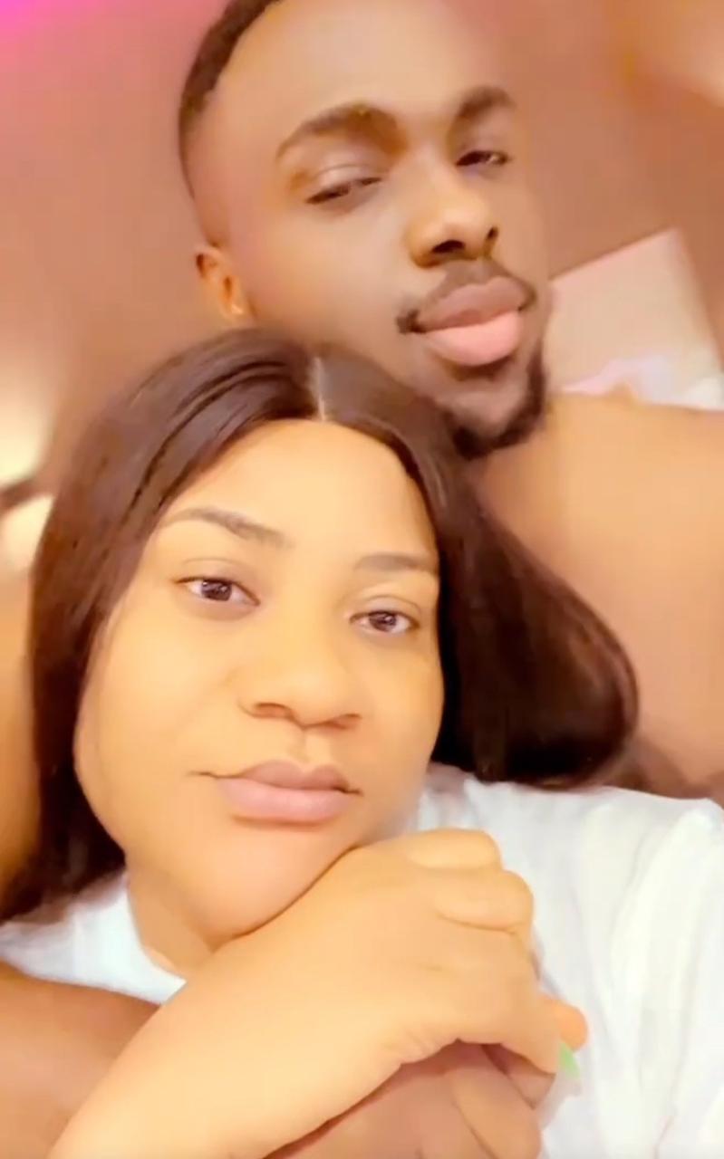 Actress Nkechi Blessing Sunday flaunts her new man on IG (video)