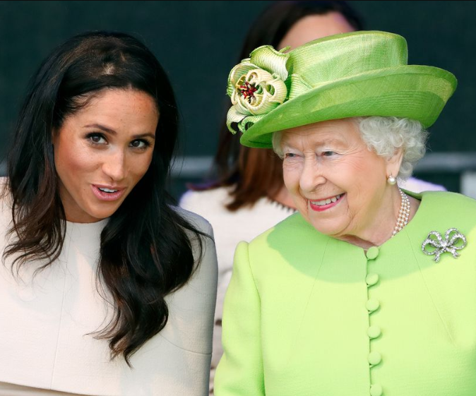 Meghan Markle speaks for the first time about the Queen