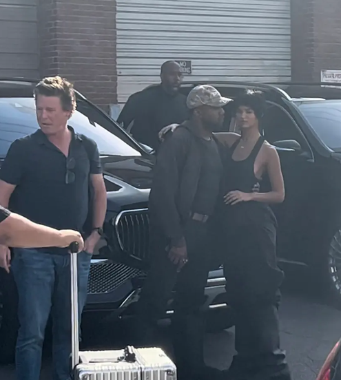 Kanye West and new girlfriend Juliana Nalu pack on the PDA