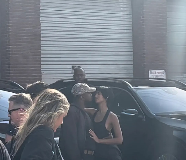 Kanye West and new girlfriend Juliana Nalu pack on the PDA