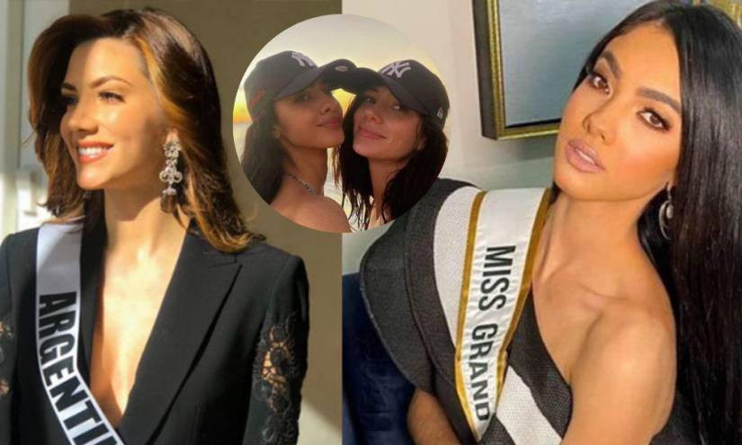 Miss Argentina and Miss Puerto Rico announce they are now married to each other after keeping their relationship secret (video)