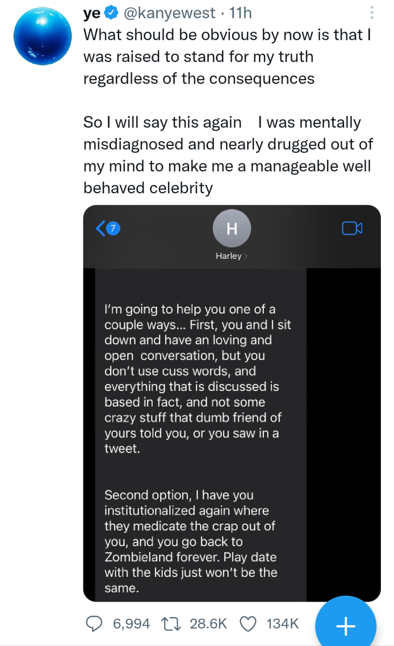 Kanye West claims his former personal trainer, Harley Pasternak forcibly put him on meds to make him a ?well behaved celebrity