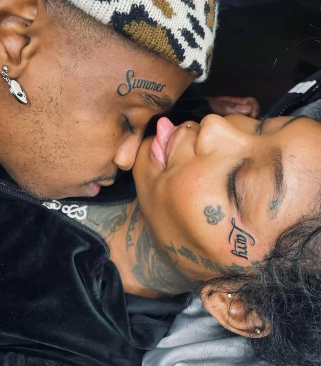 US singer Summer Walker announces splits from her baby daddy months after tattooing his name?on?her?face