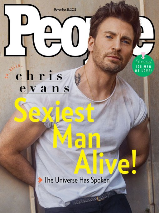 Chris Evans is crowned People magazine