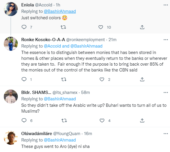 Nigerians react to the redesigned naira notes
