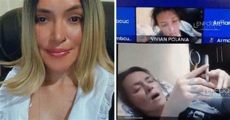 Female judge suspended for presiding over a virtual court hearing half-naked while also smoking a cigarette (video)