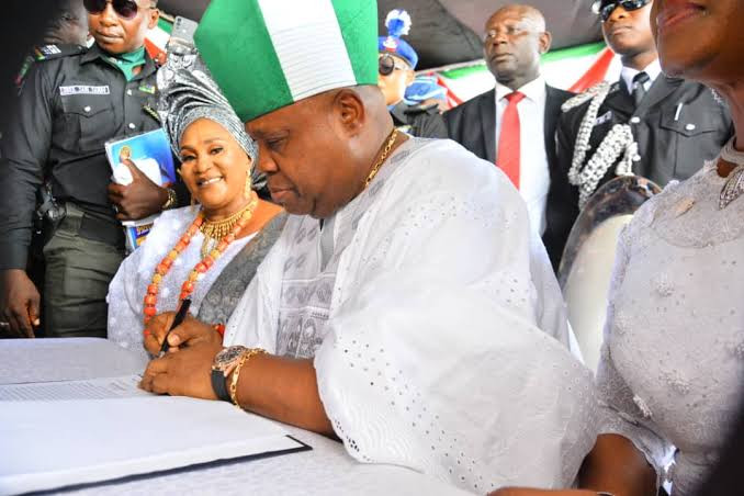 Dancing Senator, Ademola Adeleke, sworn in as governor of Osun state