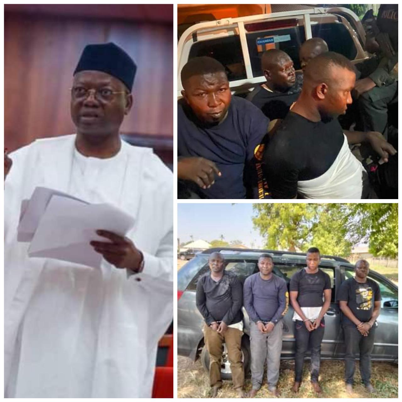 Police arrest suspects who invaded Senator