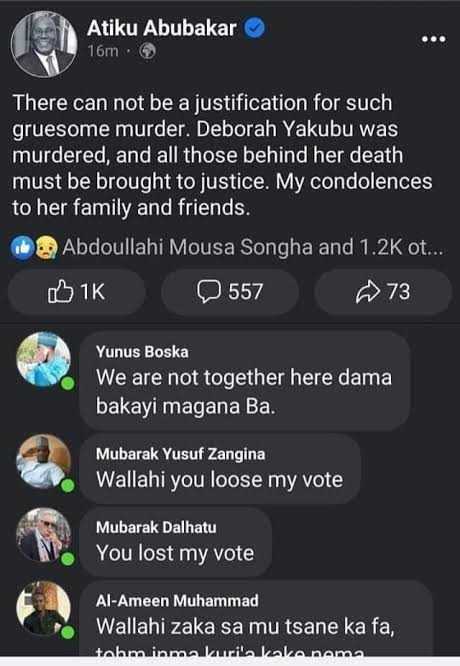 Why I deleted tweet on Deborah Samuel
