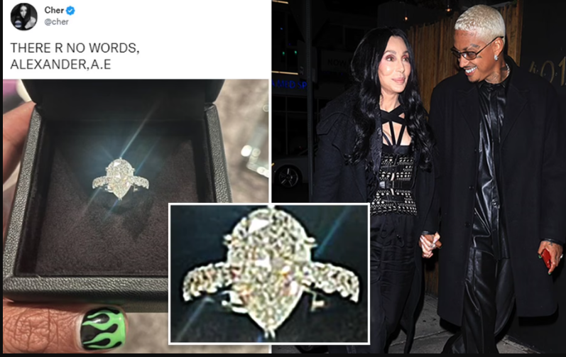 Cher, 76, sparks engagement rumour with Alexander