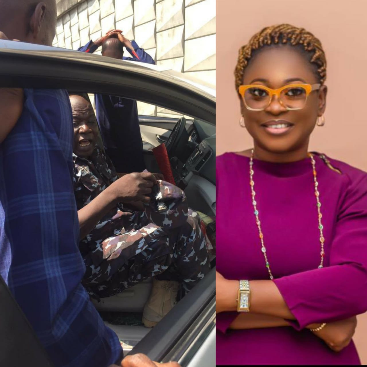 Photo of police officer who allegedly shot female lawyer, Bolanle Raheem, dead in Lagos