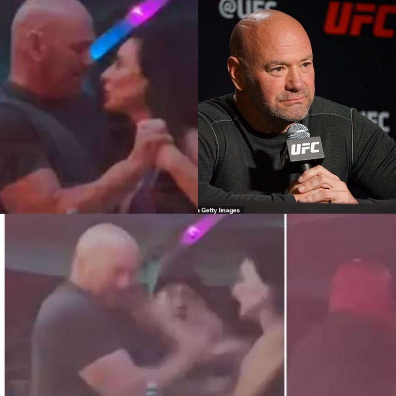 UFC president Dana White and his wife of 26 years slap each other while clubbing on New Year
