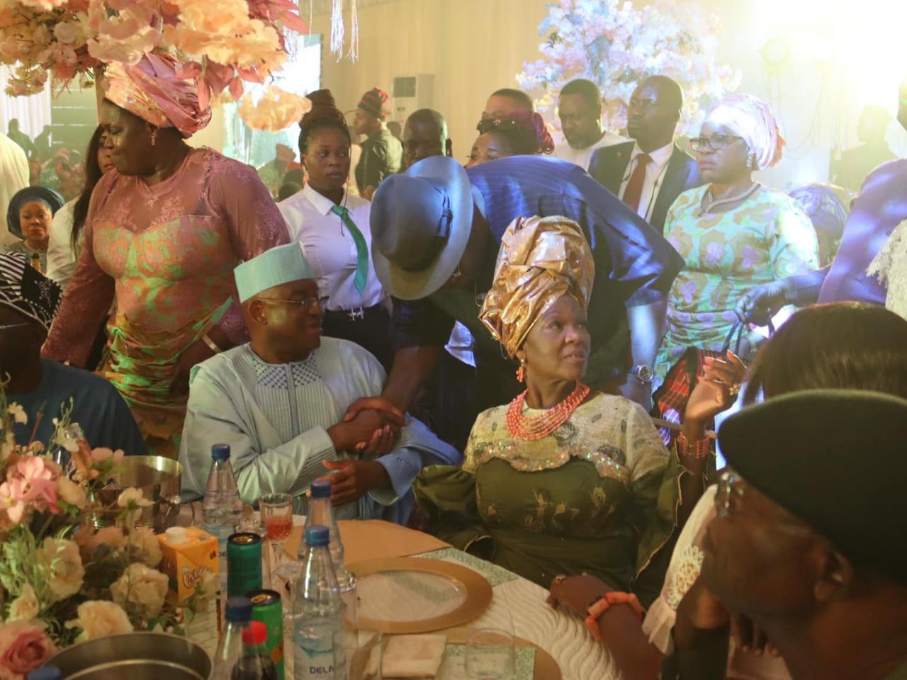 Photos from the traditional wedding of former Senate President, David Mark
