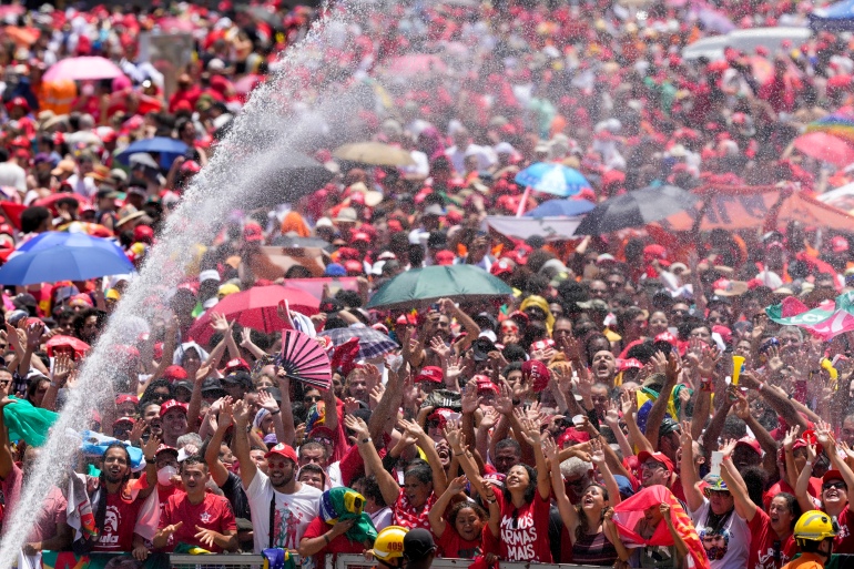 Brazil's President elect Luiz Inacio Lula da Silva swear-in ceremony