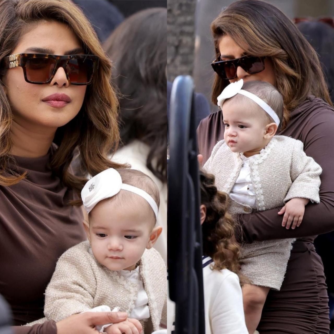 Priyanka Chopra and Nick Jonas debut daughter
