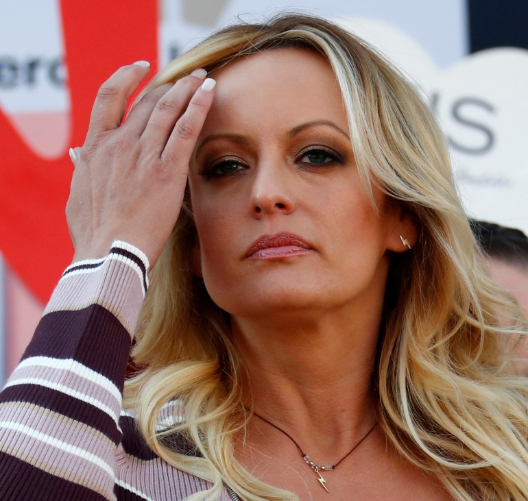 FILE PHOTO: Adult film actress Stormy Daniels