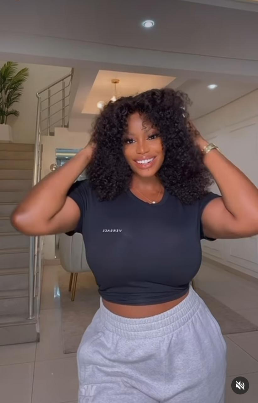 "Thank God for glow up" BBNaija star Eriata Ese writes as she shares before and now photo