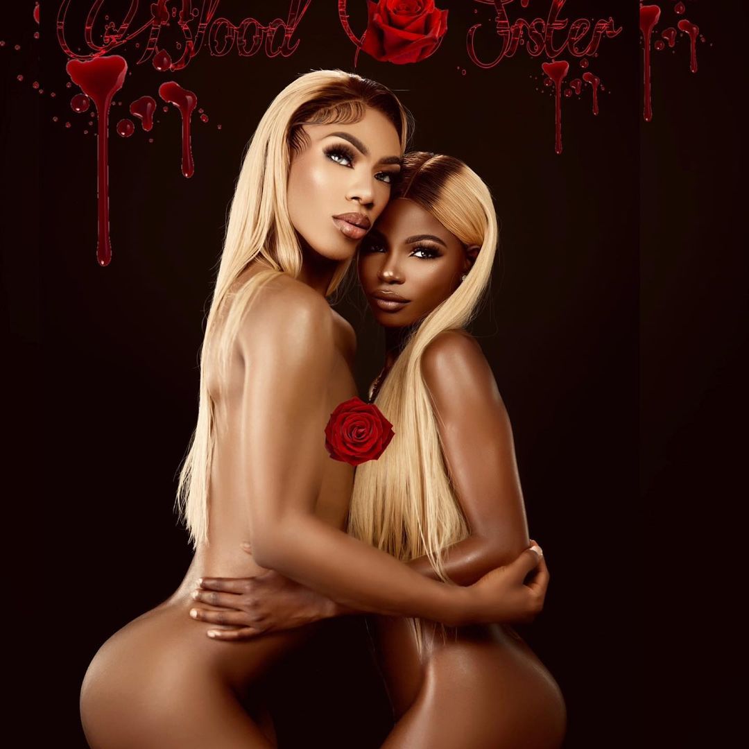 Crossdresser James Brown and his sister pose completely naked together in new photoshoot (Photos)
